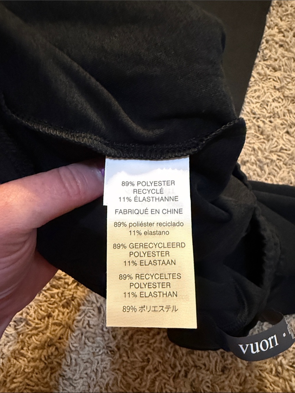Vuori Halo Essential Wideleg Pant Women’s Size Small in Black - Picture 6 of 12
